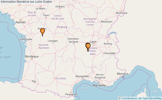 plan Information Monistrol-sur-Loire Associations information Monistrol-sur-Loire : 10 associations