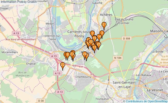 plan Information Poissy Associations information Poissy : 29 associations