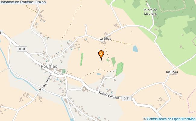 plan Information Rouffiac Associations information Rouffiac : 2 associations