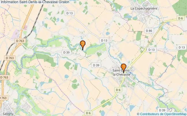 plan Information Saint-Denis-la-Chevasse Associations information Saint-Denis-la-Chevasse : 3 associations