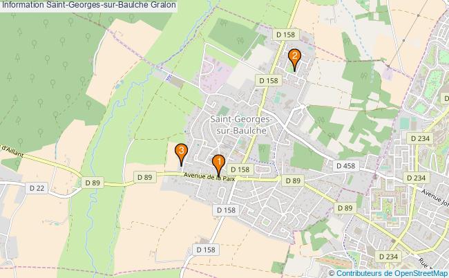 plan Information Saint-Georges-sur-Baulche Associations information Saint-Georges-sur-Baulche : 4 associations