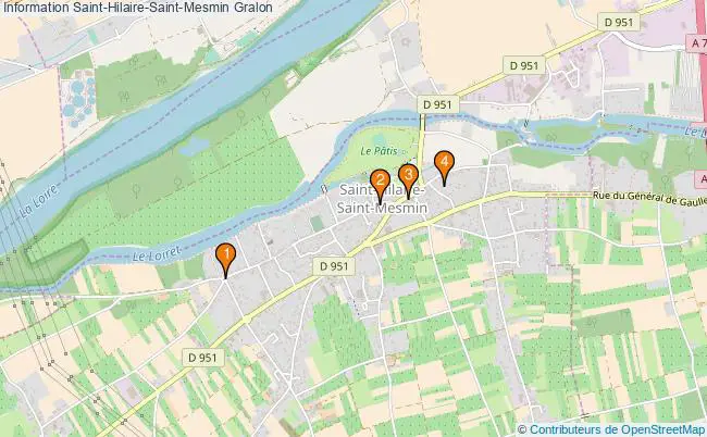 plan Information Saint-Hilaire-Saint-Mesmin Associations information Saint-Hilaire-Saint-Mesmin : 3 associations