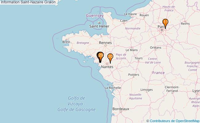 plan Information Saint-Nazaire Associations information Saint-Nazaire : 40 associations