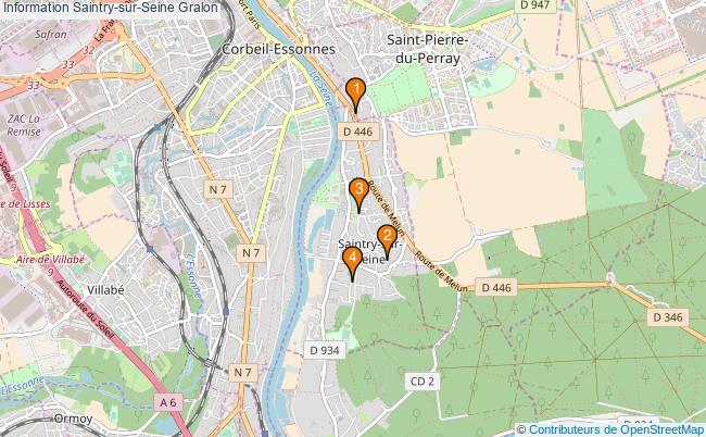 plan Information Saintry-sur-Seine Associations information Saintry-sur-Seine : 3 associations