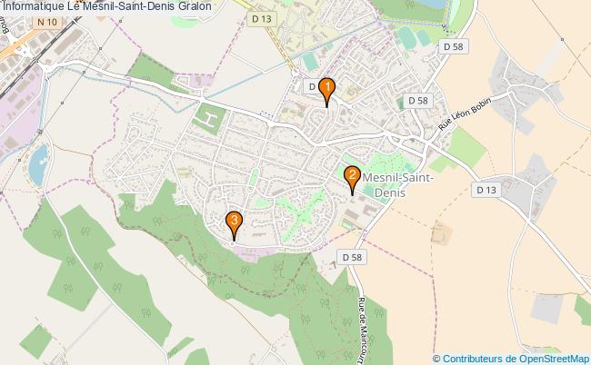 plan Informatique Le Mesnil-Saint-Denis Associations informatique Le Mesnil-Saint-Denis : 3 associations