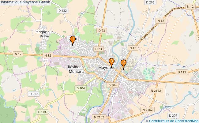 plan Informatique Mayenne Associations informatique Mayenne : 2 associations