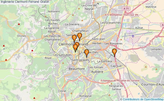 plan Ingénierie Clermont-Ferrand Associations ingénierie Clermont-Ferrand : 6 associations