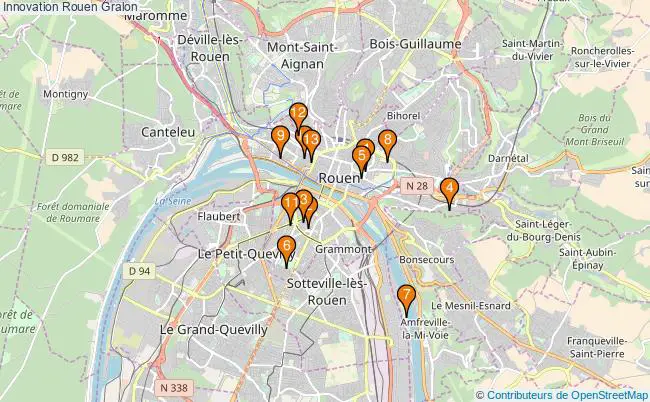 plan Innovation Rouen Associations Innovation Rouen : 14 associations