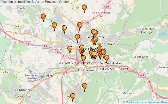 plan Insertion professionnelle Aix en Provence Associations Insertion professionnelle Aix en Provence : 49 associations