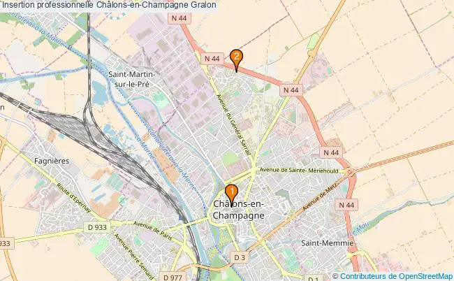 plan Insertion professionnelle Châlons-en-Champagne Associations Insertion professionnelle Châlons-en-Champagne : 5 associations