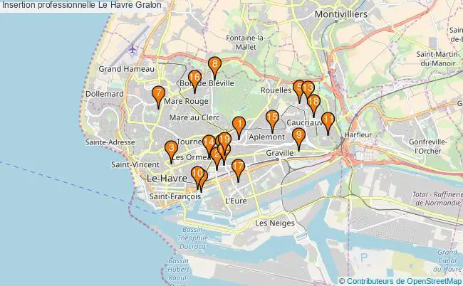 plan Insertion professionnelle Le Havre Associations Insertion professionnelle Le Havre : 25 associations
