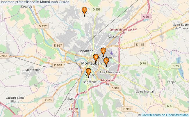 plan Insertion professionnelle Montauban Associations Insertion professionnelle Montauban : 6 associations