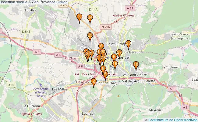 plan Insertion sociale Aix en Provence Associations insertion sociale Aix en Provence : 31 associations