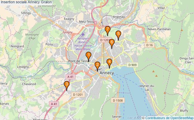 plan Insertion sociale Annecy Associations insertion sociale Annecy : 7 associations