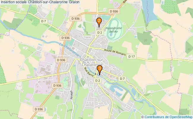 plan Insertion sociale Châtillon-sur-Chalaronne Associations insertion sociale Châtillon-sur-Chalaronne : 3 associations