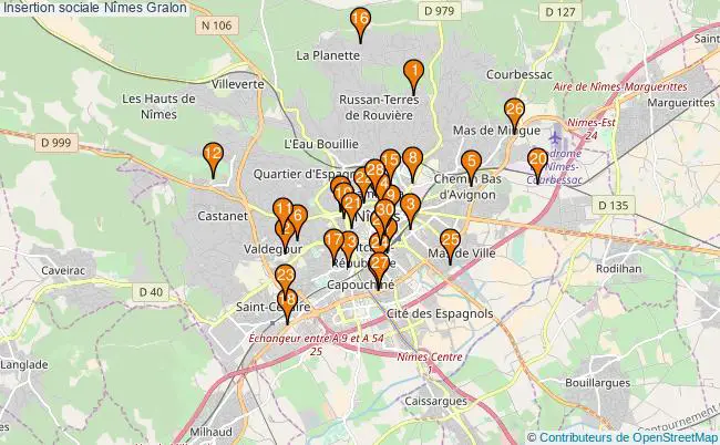 plan Insertion sociale Nîmes Associations insertion sociale Nîmes : 29 associations