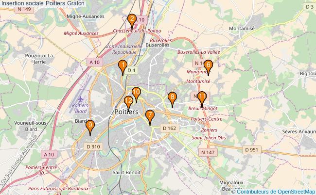 plan Insertion sociale Poitiers Associations insertion sociale Poitiers : 14 associations