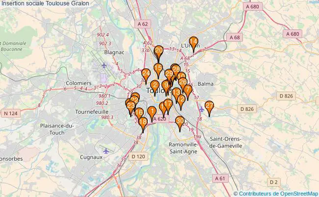 plan Insertion sociale Toulouse Associations insertion sociale Toulouse : 104 associations
