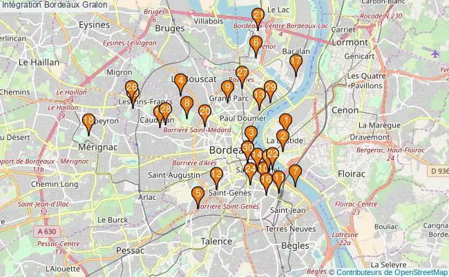 plan Intégration Bordeaux Associations intégration Bordeaux : 155 associations