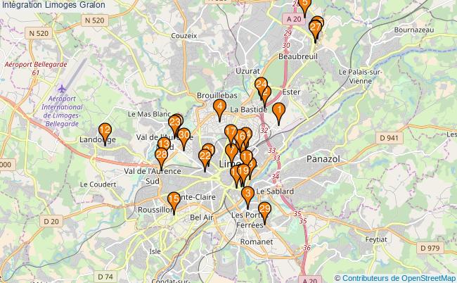 plan Intégration Limoges Associations intégration Limoges : 76 associations