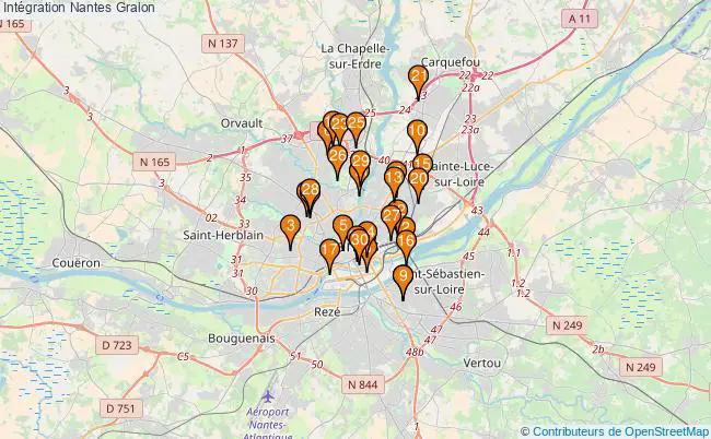 plan Intégration Nantes Associations intégration Nantes : 148 associations
