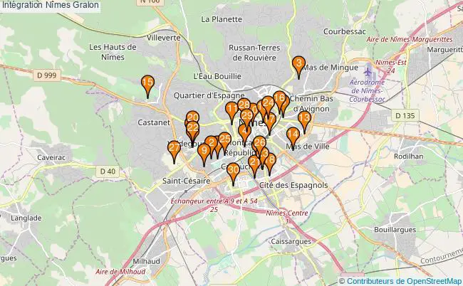 plan Intégration Nîmes Associations intégration Nîmes : 48 associations