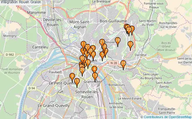 plan Intégration Rouen Associations intégration Rouen : 84 associations
