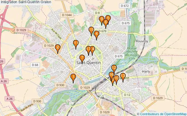 plan Intégration Saint-Quentin Associations intégration Saint-Quentin : 18 associations