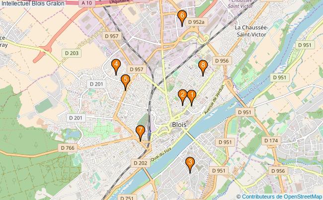 plan Intellectuel Blois Associations intellectuel Blois : 8 associations