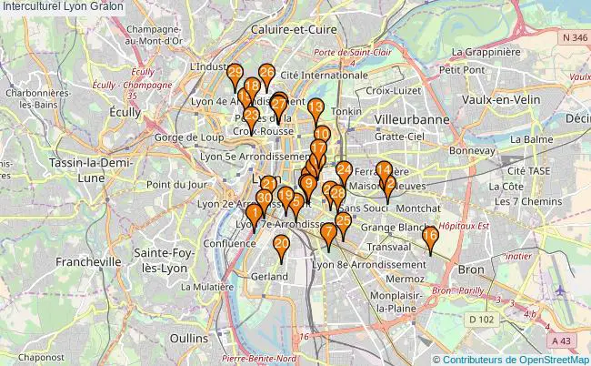 plan Interculturel Lyon Associations interculturel Lyon : 31 associations