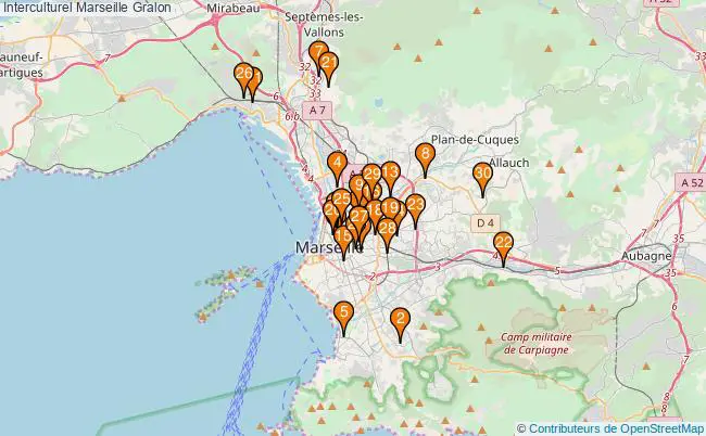 plan Interculturel Marseille Associations interculturel Marseille : 43 associations