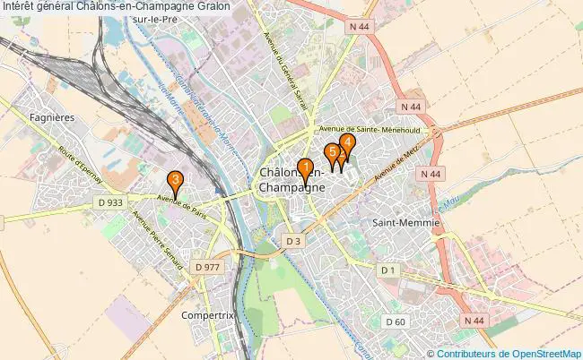 plan Intérêt général Châlons-en-Champagne Associations intérêt général Châlons-en-Champagne : 6 associations