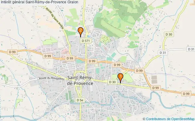 plan Intérêt général Saint-Rémy-de-Provence Associations intérêt général Saint-Rémy-de-Provence : 2 associations