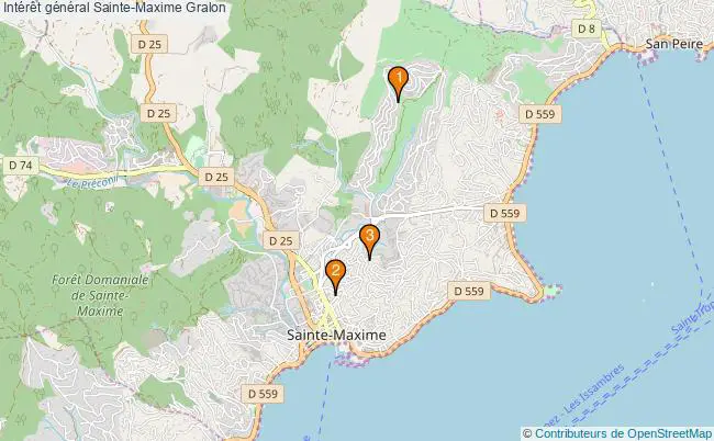 plan Intérêt général Sainte-Maxime Associations intérêt général Sainte-Maxime : 3 associations