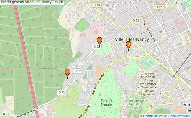 plan Intérêt général Villers-lès-Nancy Associations intérêt général Villers-lès-Nancy : 4 associations