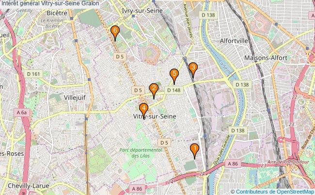 plan Intérêt général Vitry-sur-Seine Associations intérêt général Vitry-sur-Seine : 10 associations