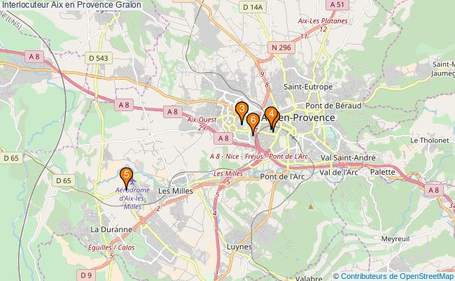 plan Interlocuteur Aix en Provence Associations Interlocuteur Aix en Provence : 6 associations