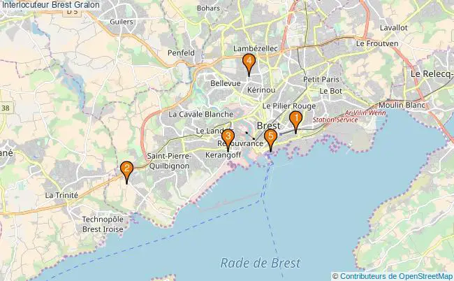 plan Interlocuteur Brest Associations Interlocuteur Brest : 5 associations