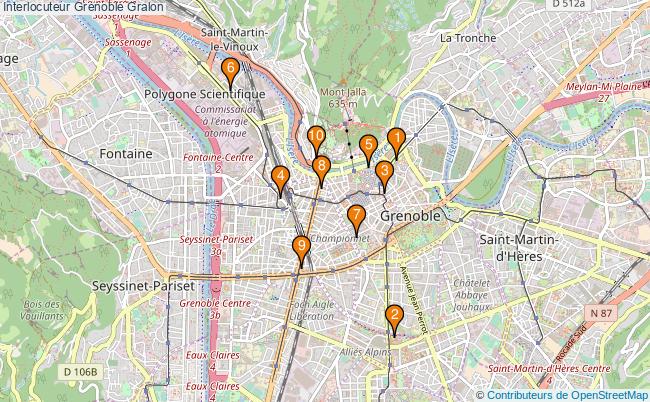 plan Interlocuteur Grenoble Associations Interlocuteur Grenoble : 10 associations
