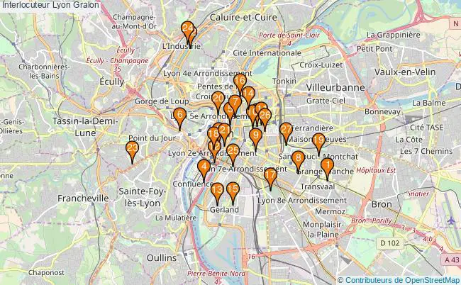 plan Interlocuteur Lyon Associations Interlocuteur Lyon : 29 associations