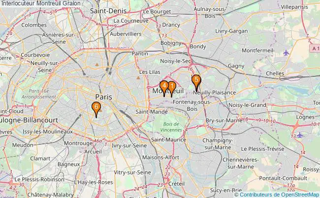 plan Interlocuteur Montreuil Associations Interlocuteur Montreuil : 8 associations