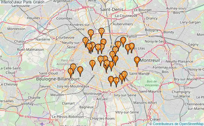 plan Interlocuteur Paris Associations Interlocuteur Paris : 123 associations