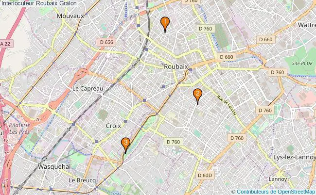 plan Interlocuteur Roubaix Associations Interlocuteur Roubaix : 3 associations