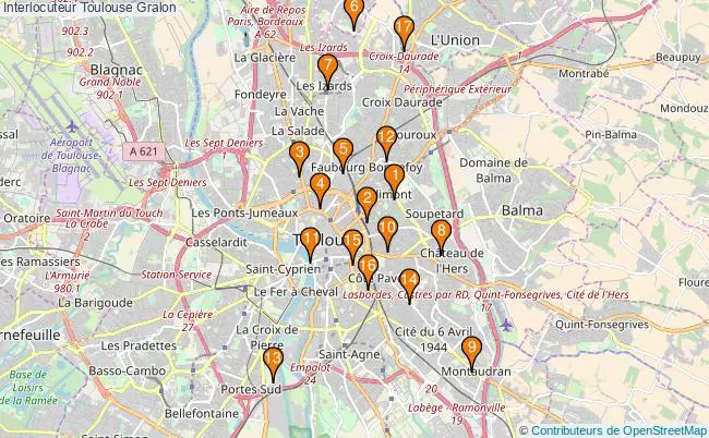 plan Interlocuteur Toulouse Associations Interlocuteur Toulouse : 19 associations
