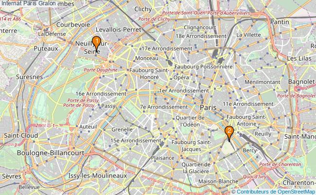 plan Internat Paris Associations internat Paris : 5 associations