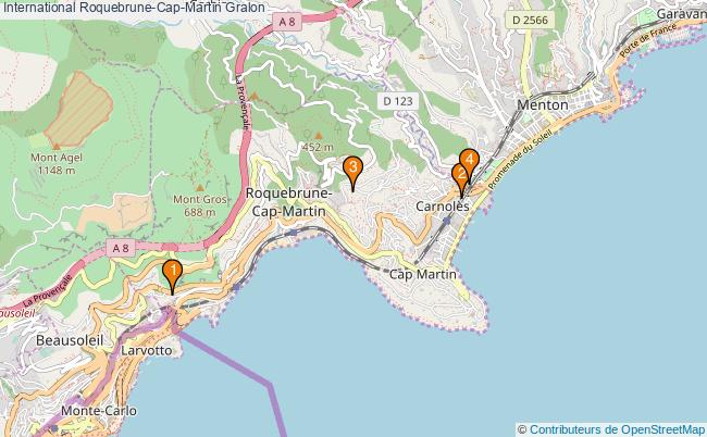 plan International Roquebrune-Cap-Martin Associations international Roquebrune-Cap-Martin : 4 associations