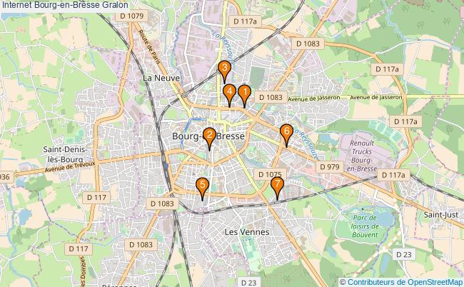 plan Internet Bourg-en-Bresse Associations Internet Bourg-en-Bresse : 8 associations