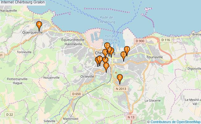 plan Internet Cherbourg Associations Internet Cherbourg : 14 associations