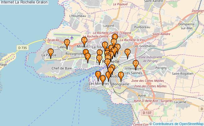 plan Internet La Rochelle Associations Internet La Rochelle : 30 associations