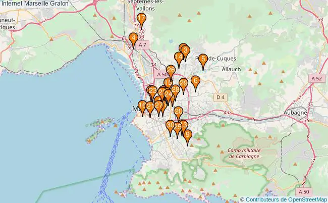 plan Internet Marseille Associations Internet Marseille : 341 associations